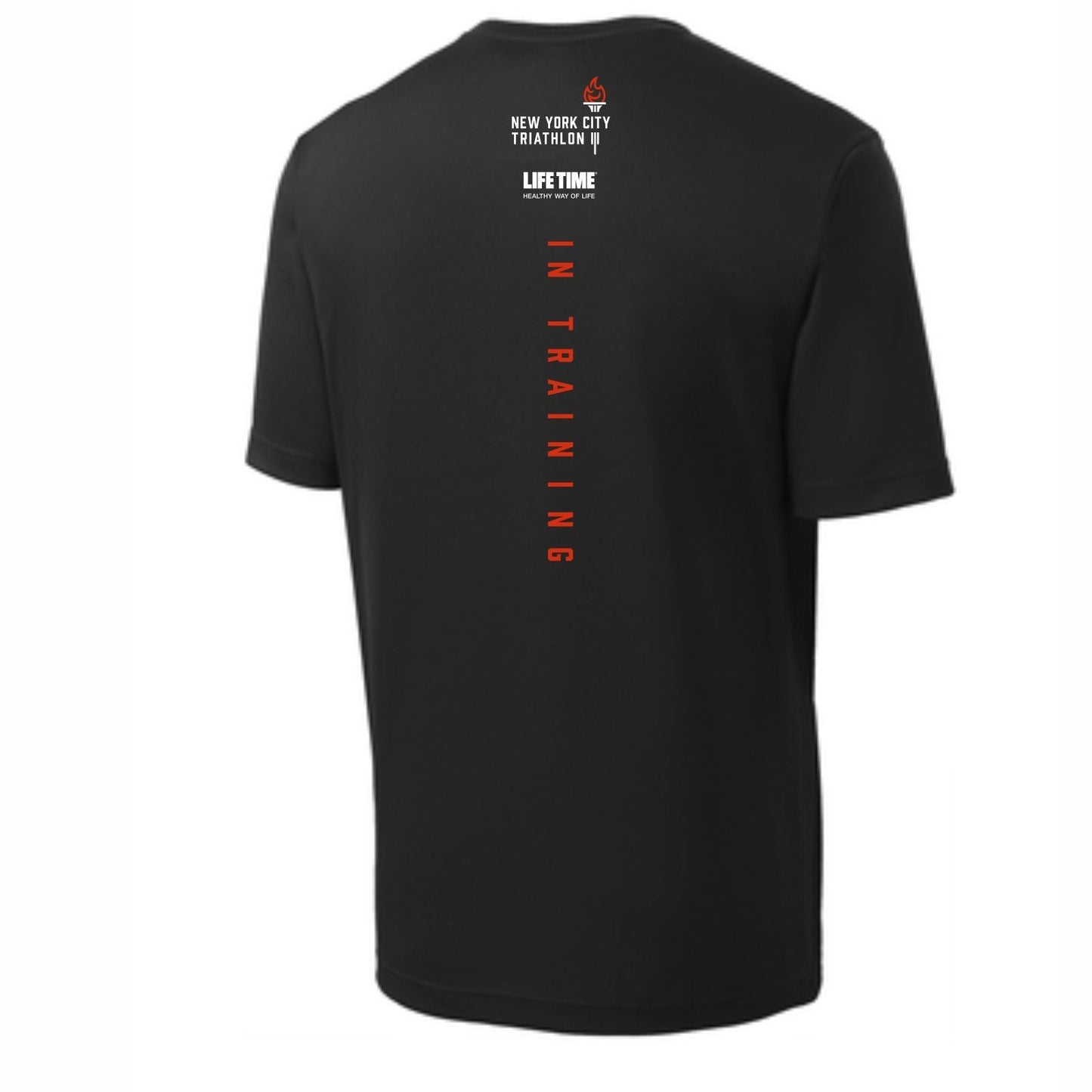 Men's SS Tech Tee - Black 'In Training 2019 Design' - NYC Tri