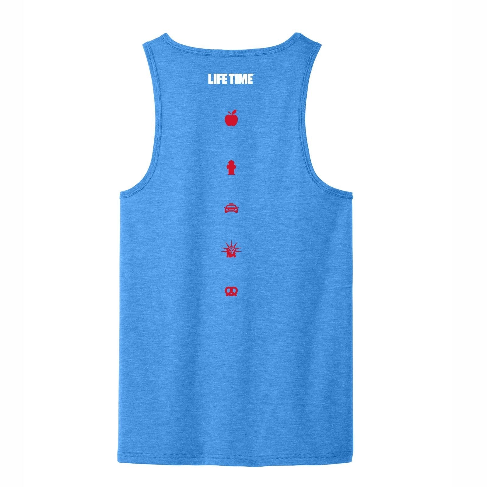 Men's Triblend Eco Tank - Azure - Apple