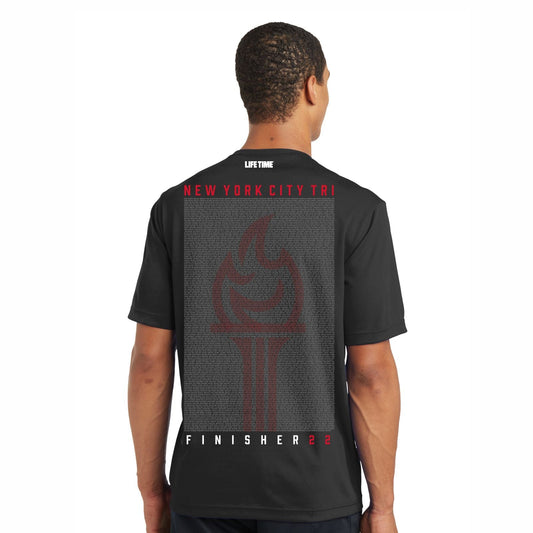 Men's Tech Tee - Black - Names Finisher 2022