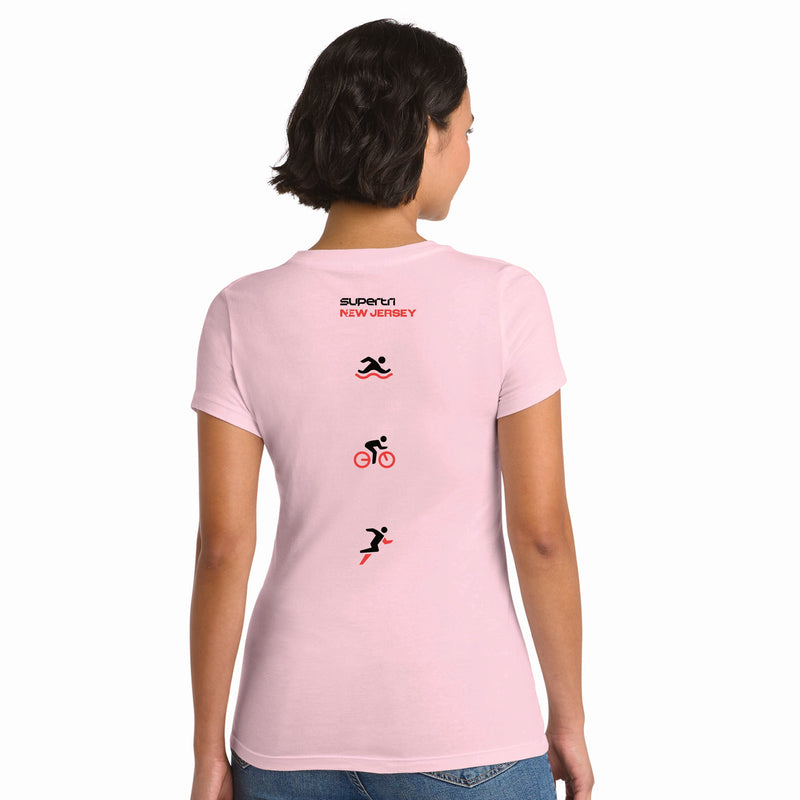 NJST Women's Fashion Tee -Carnation- State