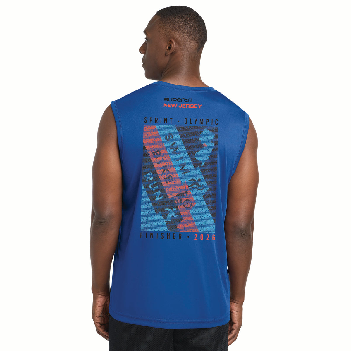 NJST Men's Tech Tank -True Royal- 2026 Finisher