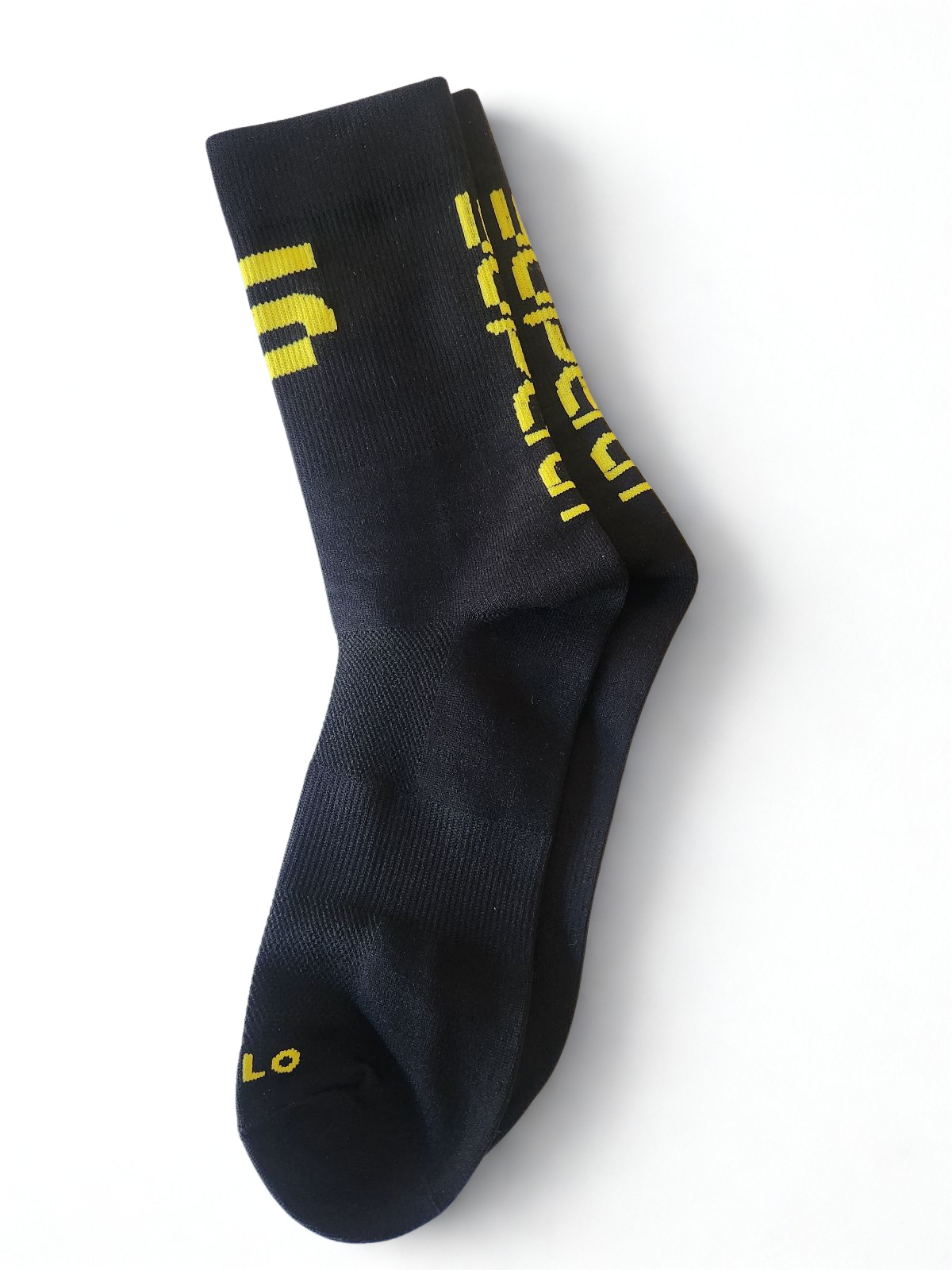 Supertri Unisex Technical Socks -Black- Logo