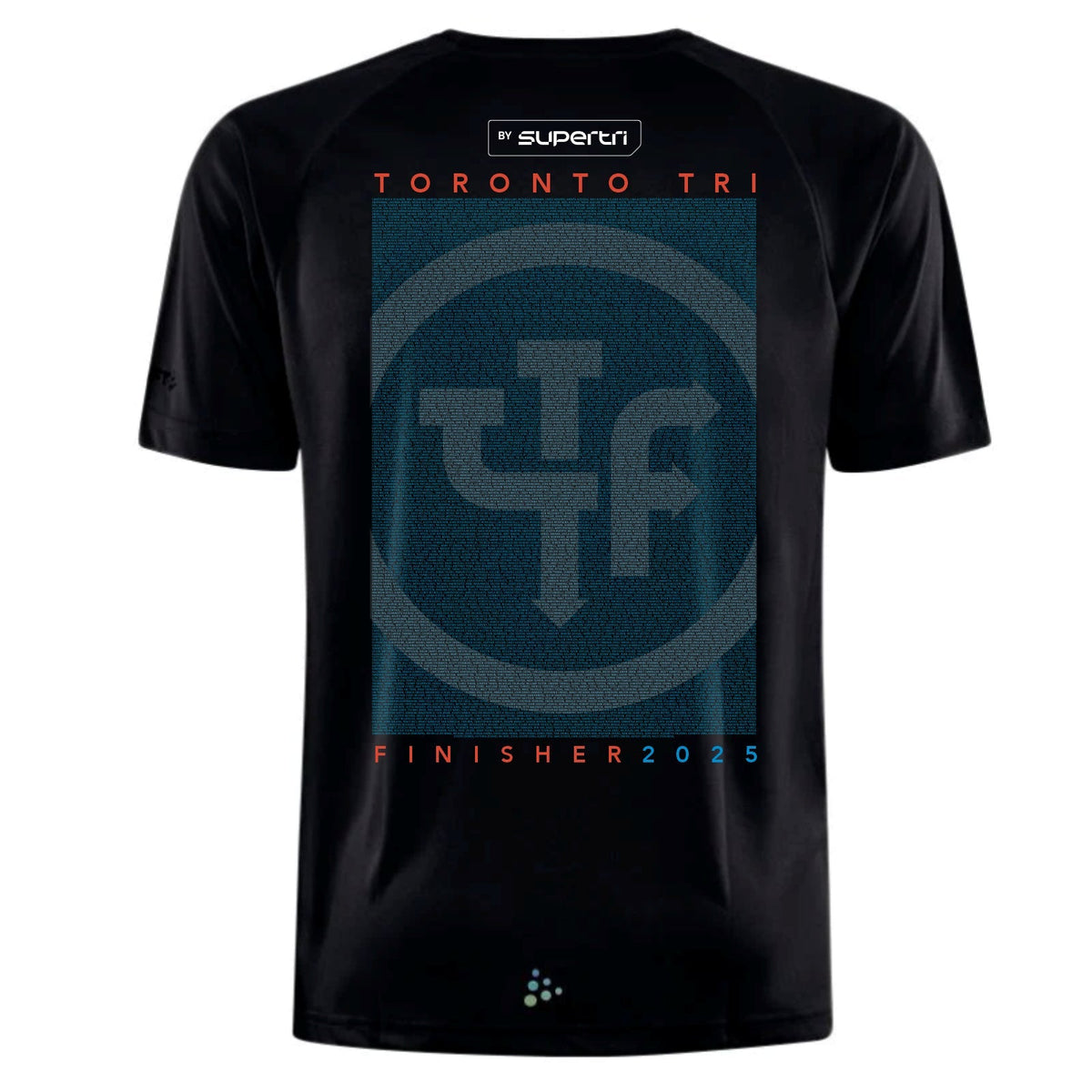 Toronto Tri Men's Tech CRAFT Tee -Black- 2025 Names