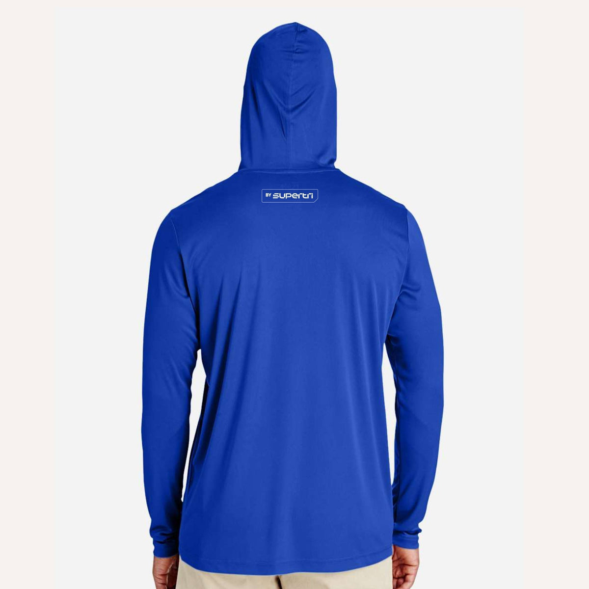 Toronto Tri Adult LS Sun Hoody -Sport Royal- Badge