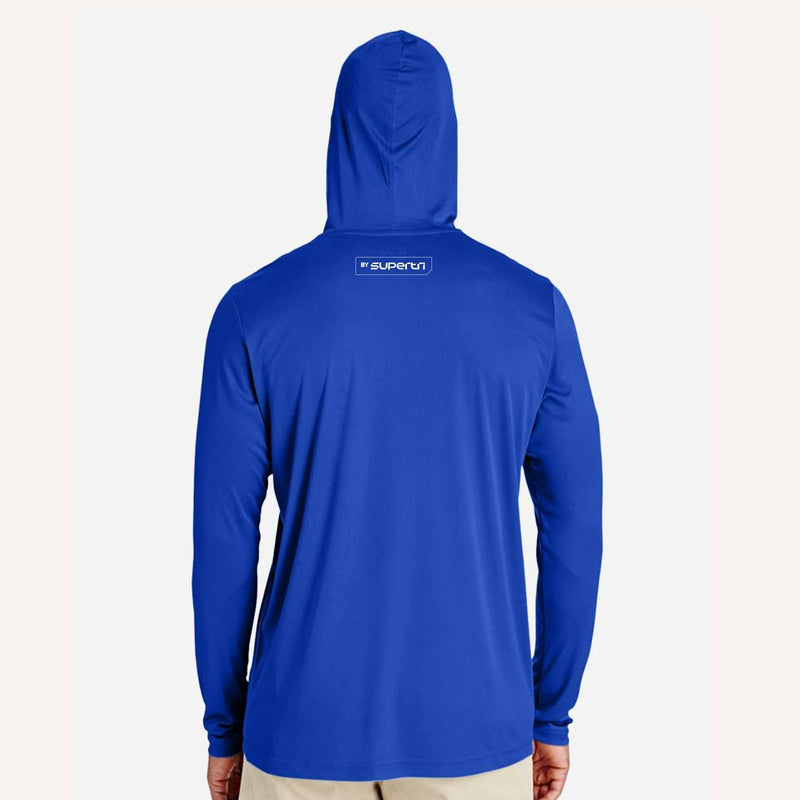Toronto Tri Adult LS Sun Hoody -Sport Royal- Badge